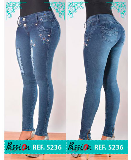 Jeans colombianos PASSION ropa mujer levanta